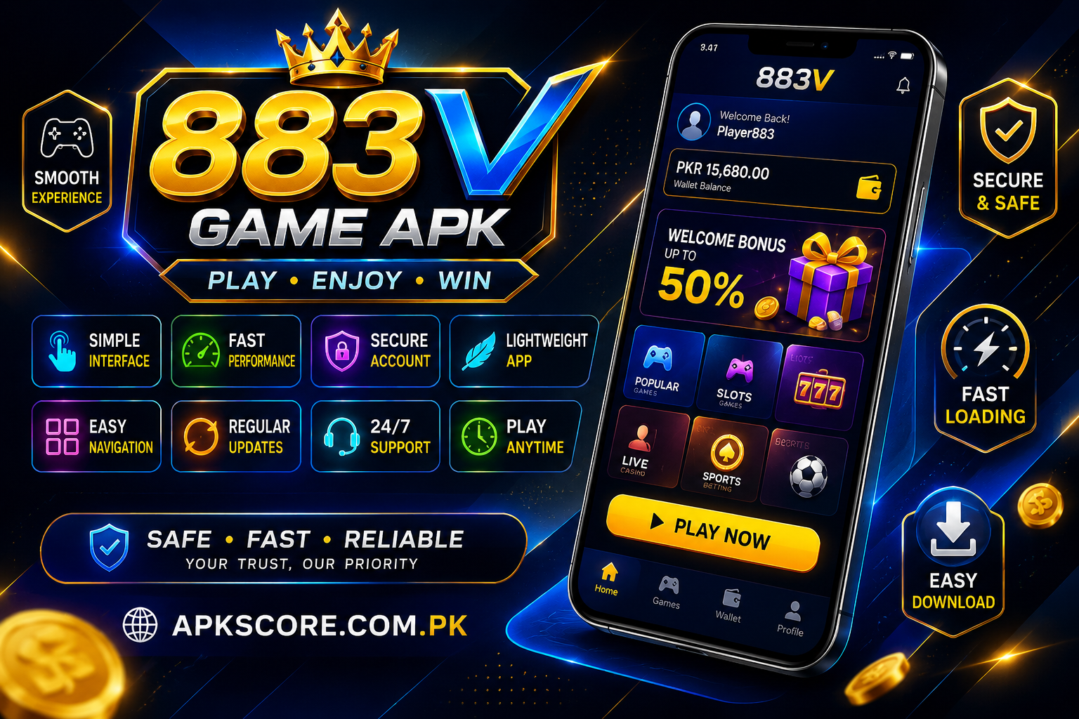883V Game APK