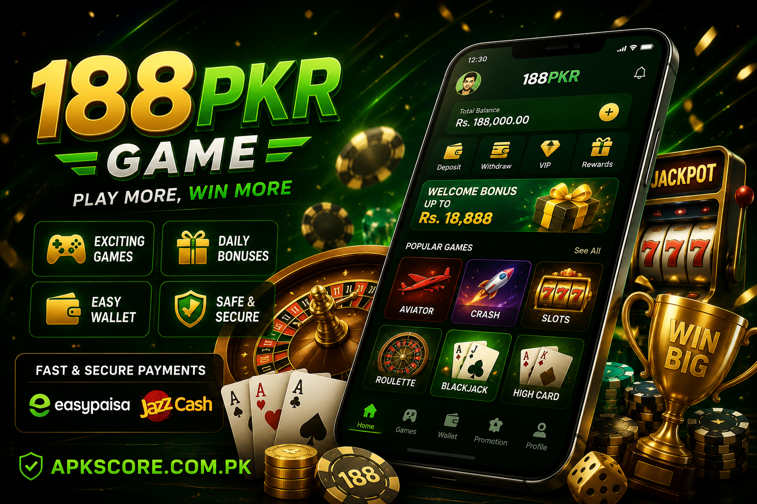188PKR Game APK